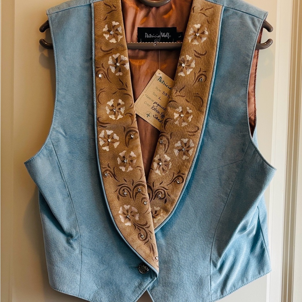 Patricia Wolfe Brand Vest
